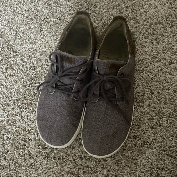 Chaco Davis Lace Up Casual Shoes Grey Size 11.5 - Picture 4 of 10